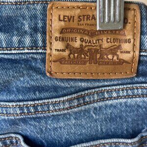 LEVIS PREMIUM SAN FRANCISCO JEANS SZ W 24 WEDGIE STRAIGHT BUTTON FLY